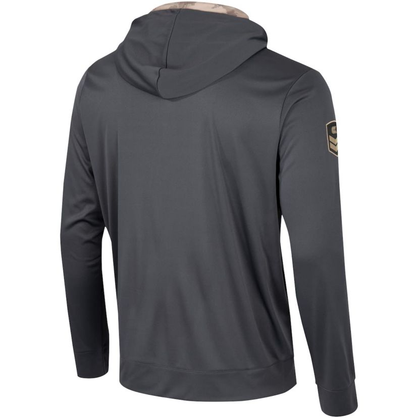 NCAA West Virginia Mountaineers OHT Military Appreciation Long Sleeve Hoodie T-Shirt