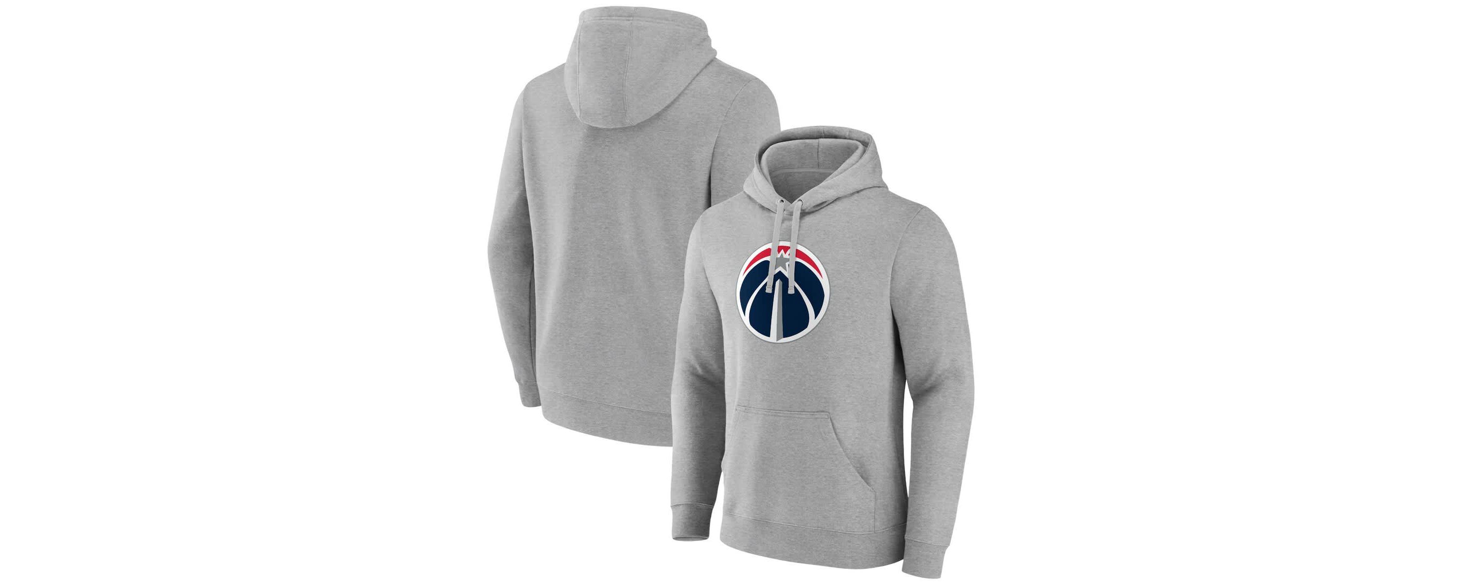 NBA Fanatics Washington Wizards Primary Logo Pullover Hoodie