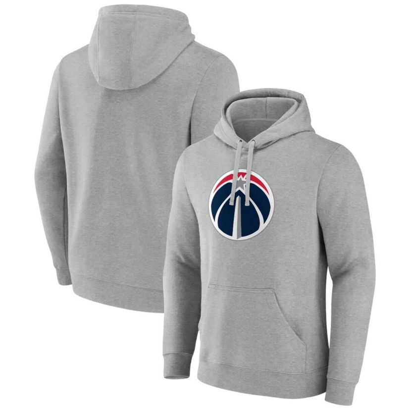 NBA Fanatics Washington Wizards Primary Logo Pullover Hoodie