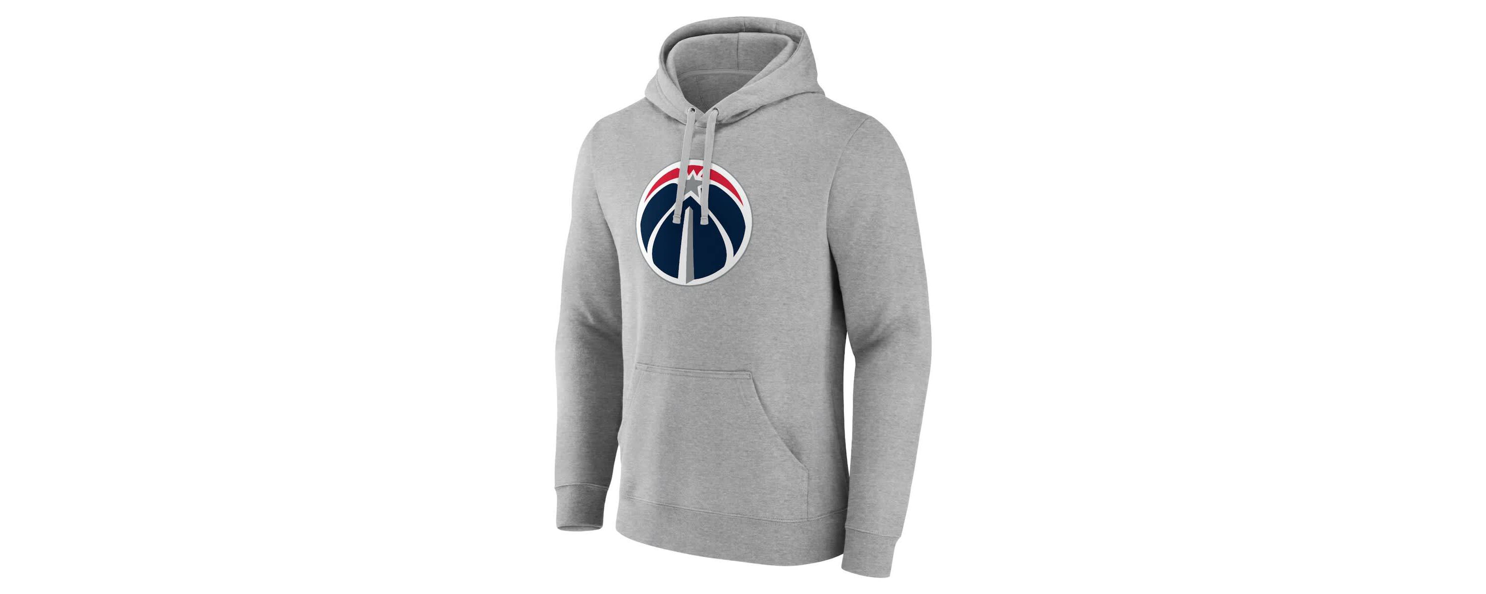 NBA Fanatics Washington Wizards Primary Logo Pullover Hoodie