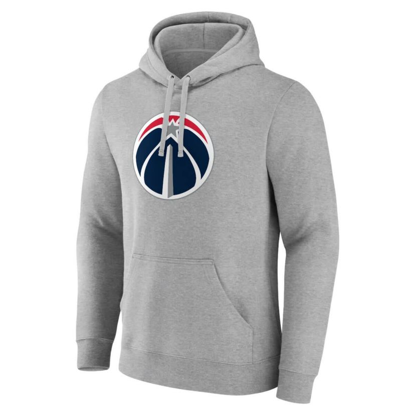 NBA Fanatics Washington Wizards Primary Logo Pullover Hoodie