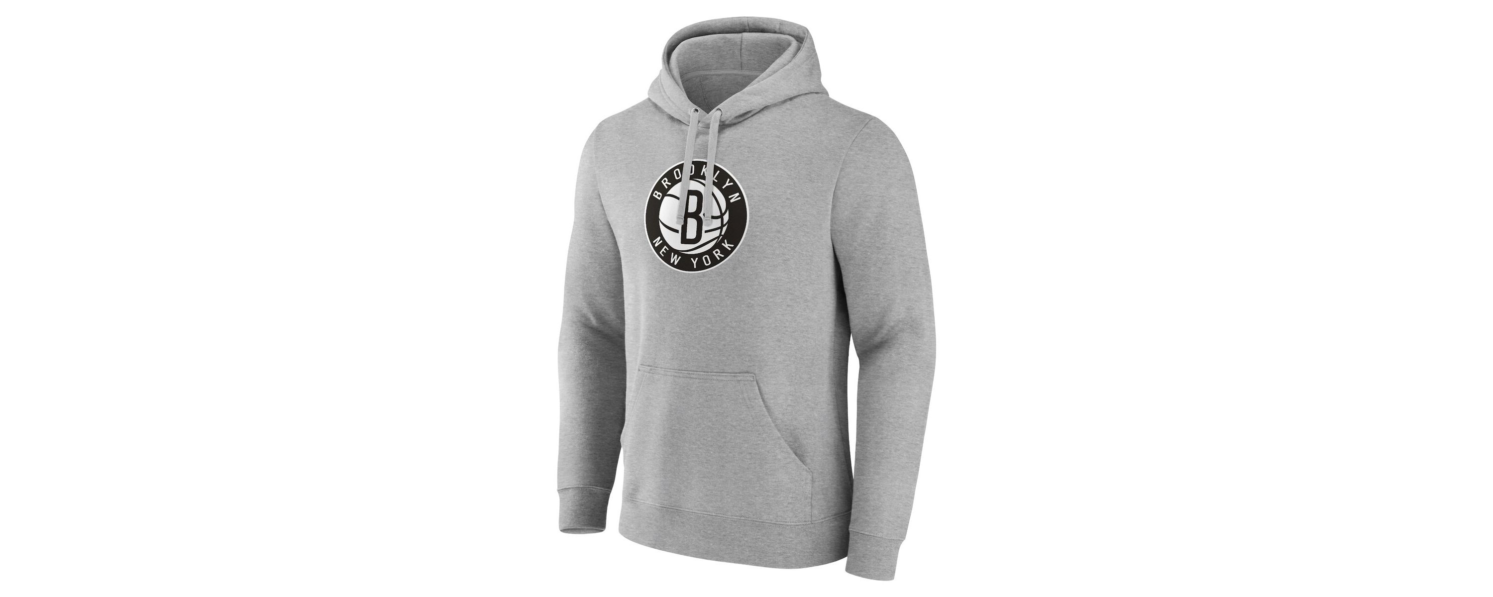 NBA Fanatics Brooklyn Nets Primary Logo Pullover Hoodie