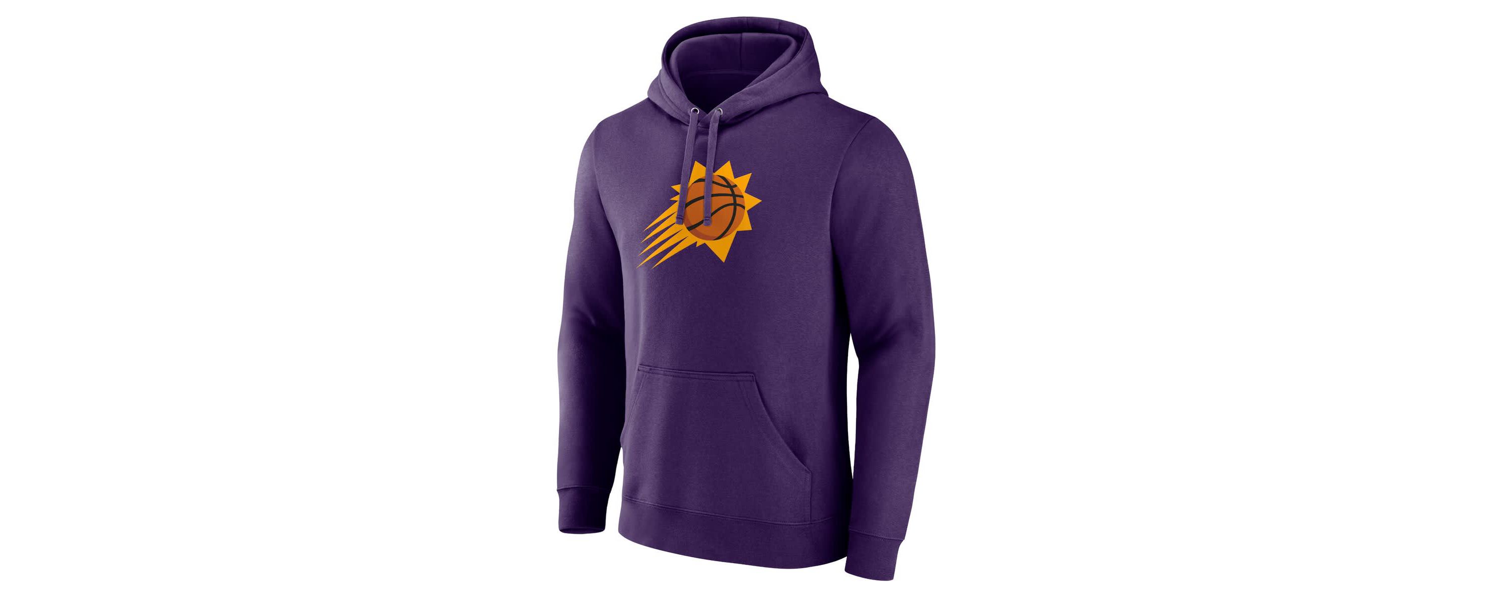 NBA Fanatics Phoenix Suns Primary Logo Pullover Hoodie