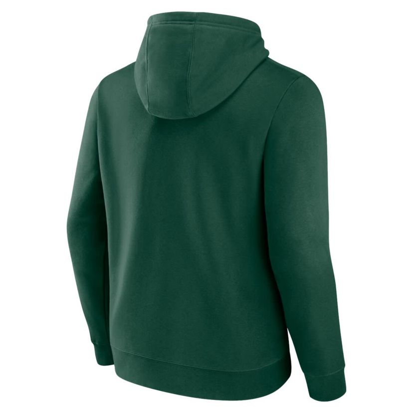 NBA Fanatics Hunter Milwaukee Bucks Primary Logo Pullover Hoodie