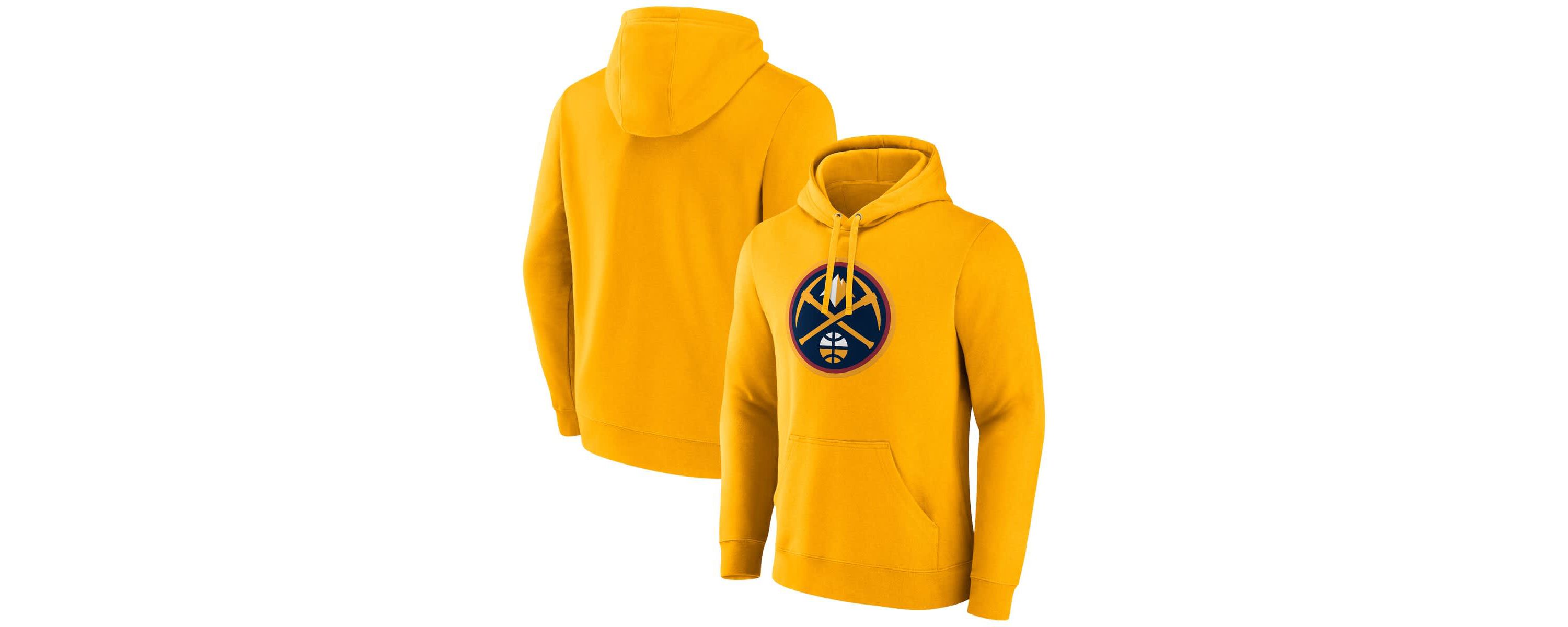 NBA Fanatics Denver Nuggets Primary Logo Pullover Hoodie