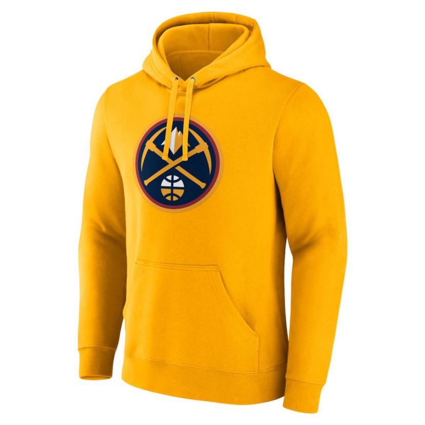 NBA Fanatics Denver Nuggets Primary Logo Pullover Hoodie