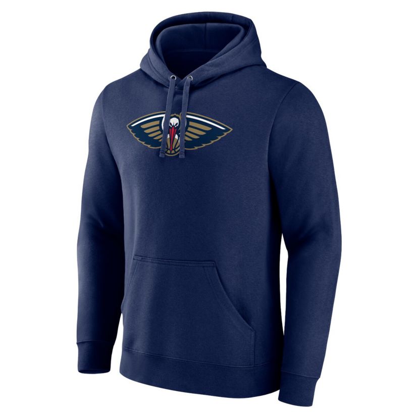 NBA Fanatics New Orleans Pelicans Primary Logo Pullover Hoodie