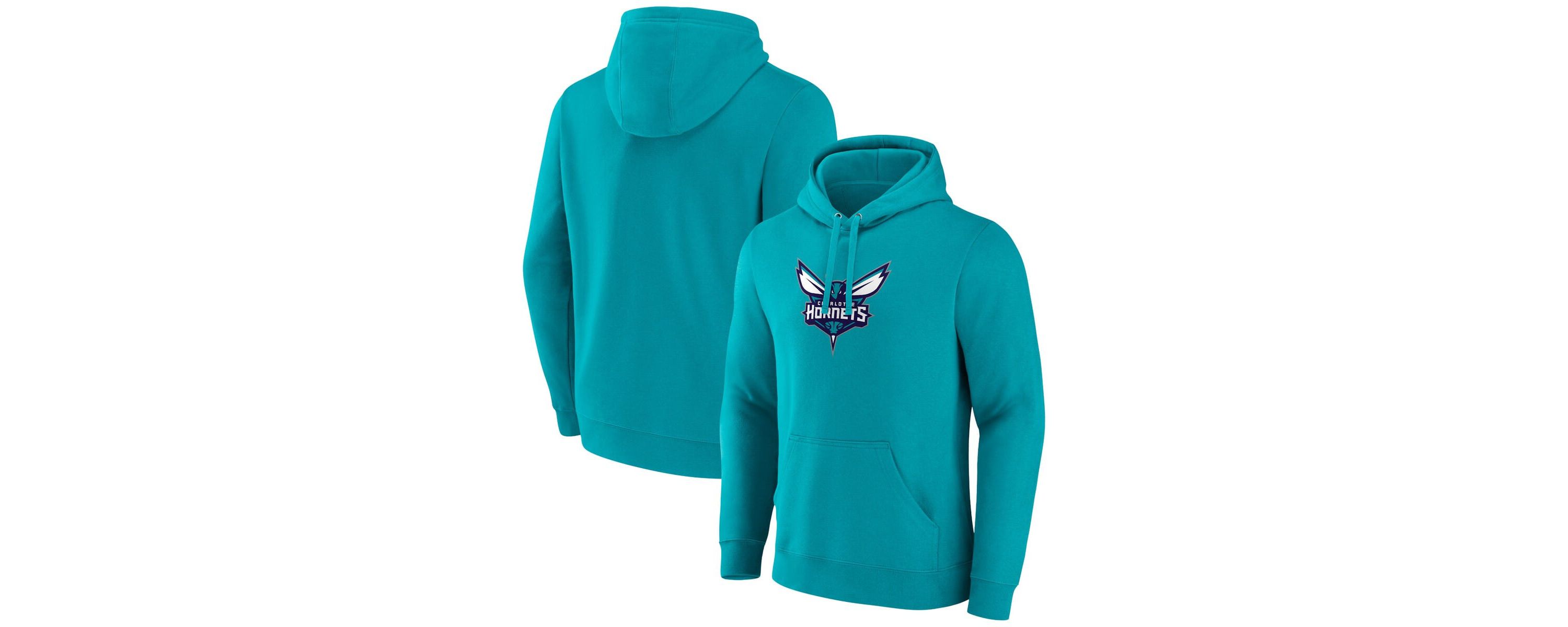 NBA Fanatics Charlotte Hornets Primary Logo Pullover Hoodie