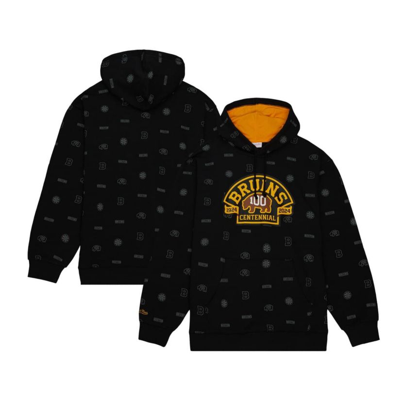 NHL 100th Anniversary Allover Print Pullover Hoodie