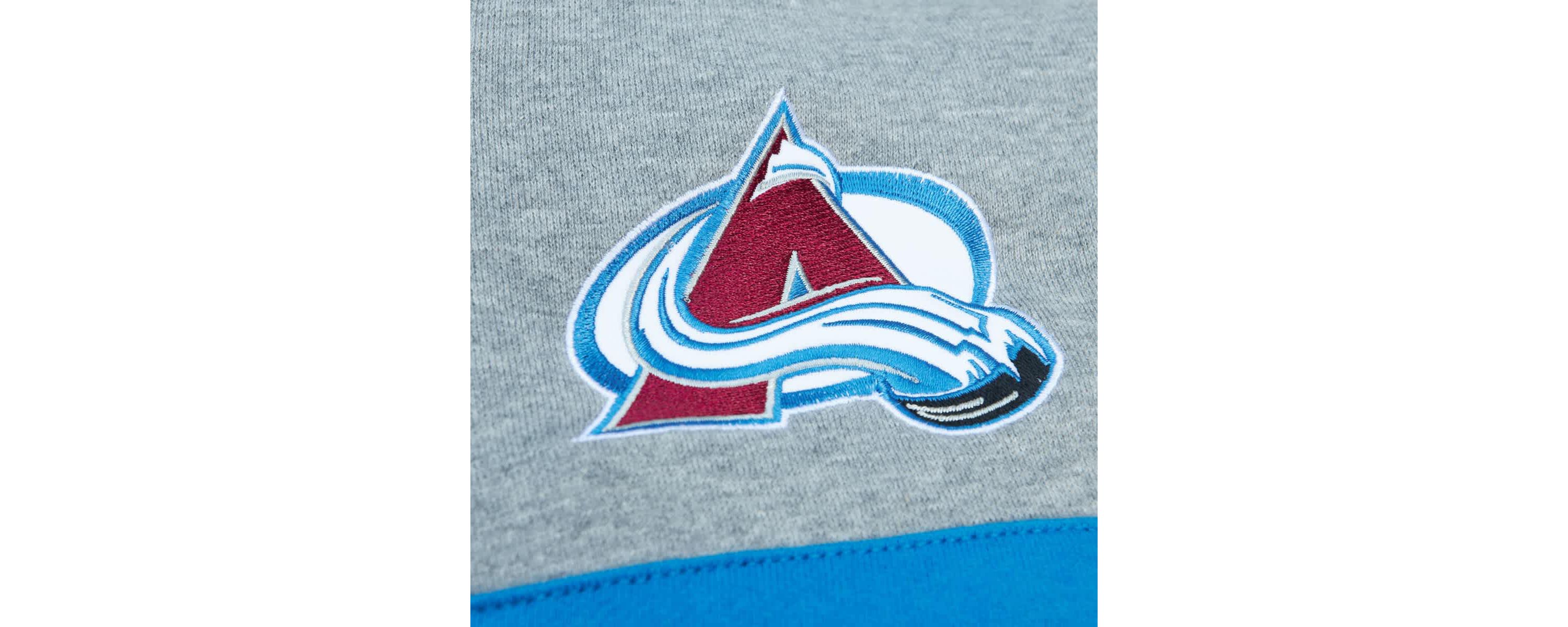NHL Burgundy/Gray Colorado Avalanche Head Coach Pullover Hoodie