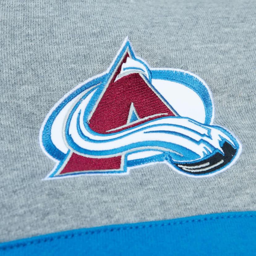 NHL Burgundy/Gray Colorado Avalanche Head Coach Pullover Hoodie