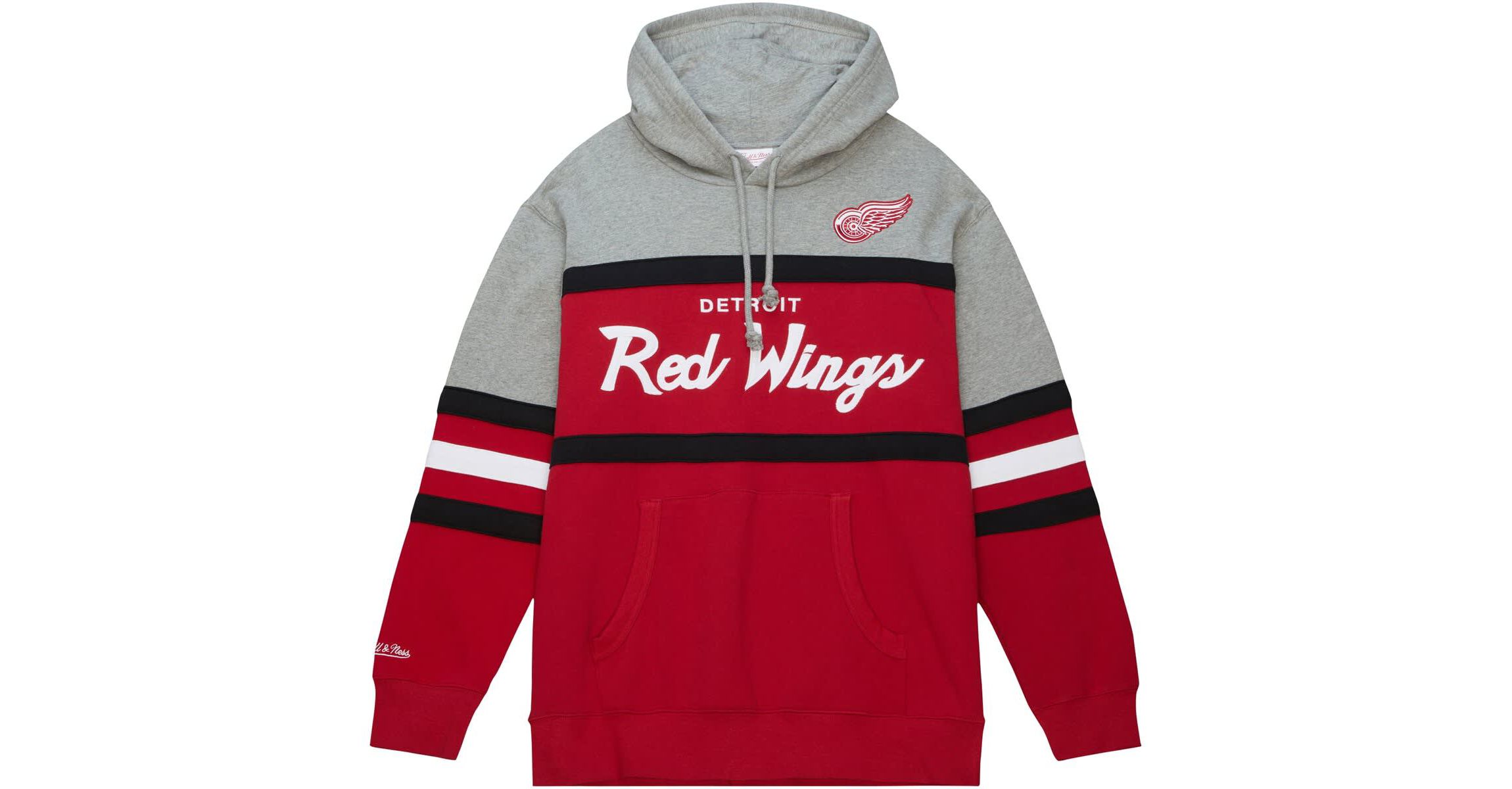 NHL Detroit Wings Head Coach Pullover Hoodie