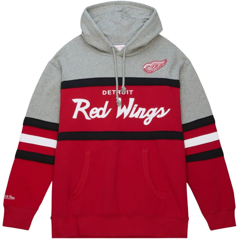NHL Detroit Wings Head Coach Pullover Hoodie