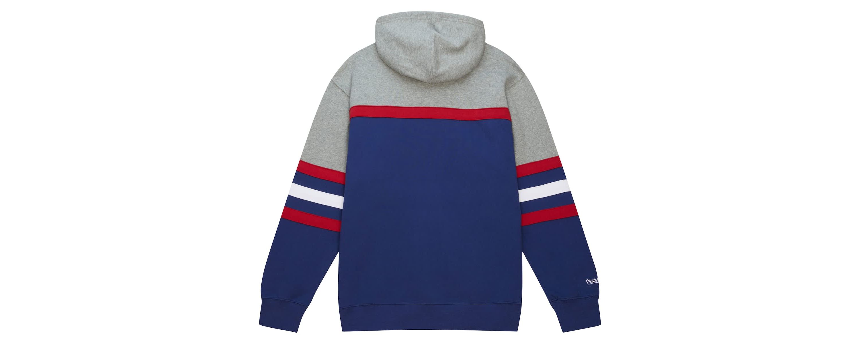 NHL Blue/Gray New York Rangers Head Coach Pullover Hoodie