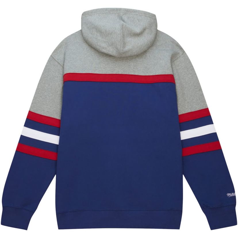 NHL Blue/Gray New York Rangers Head Coach Pullover Hoodie