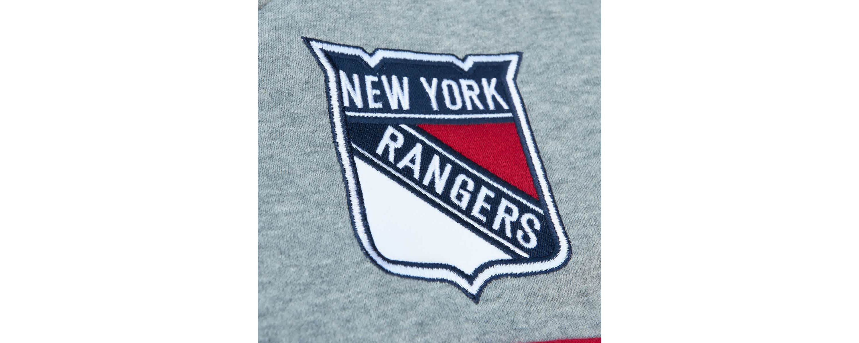 NHL Blue/Gray New York Rangers Head Coach Pullover Hoodie