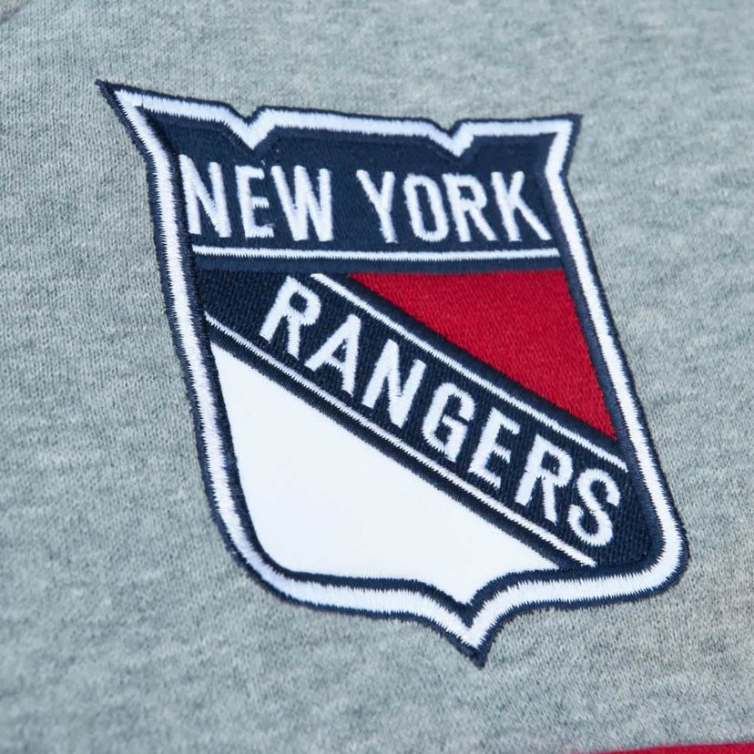 NHL Blue/Gray New York Rangers Head Coach Pullover Hoodie