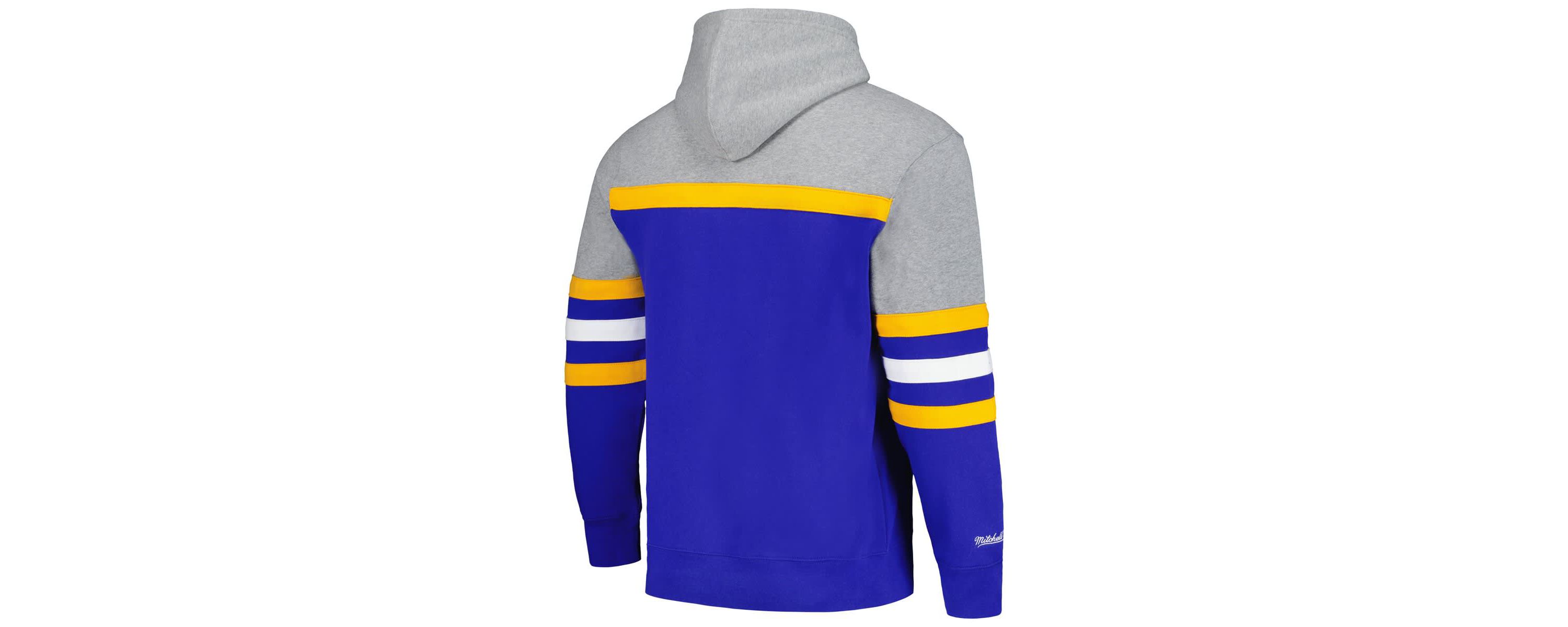 NHL Blue/Gray St. Louis Blues Head Coach Pullover Hoodie