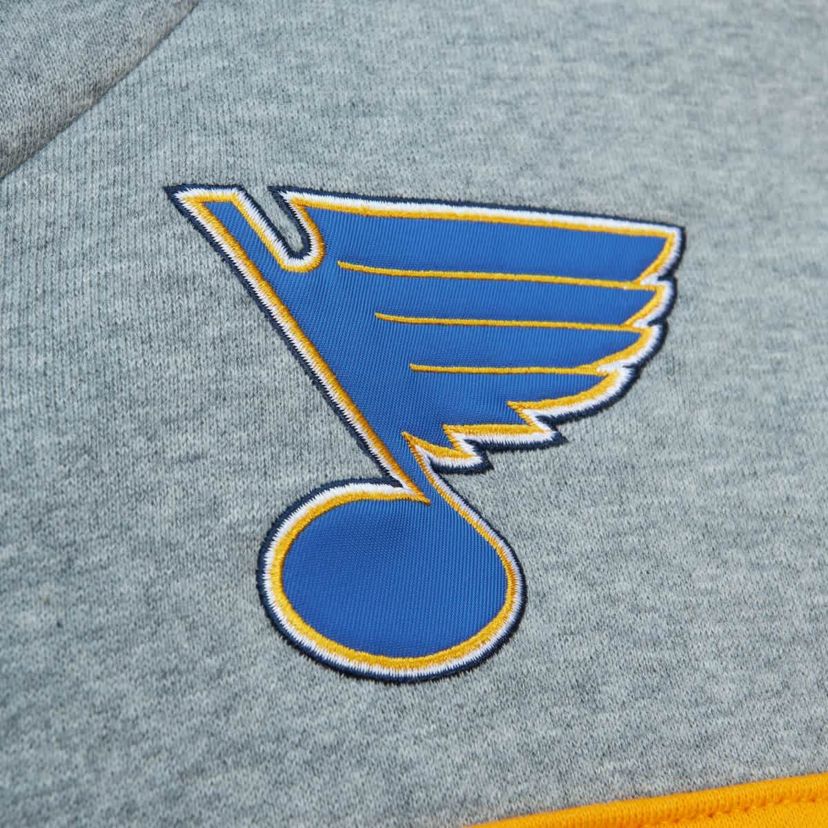 NHL Blue/Gray St. Louis Blues Head Coach Pullover Hoodie