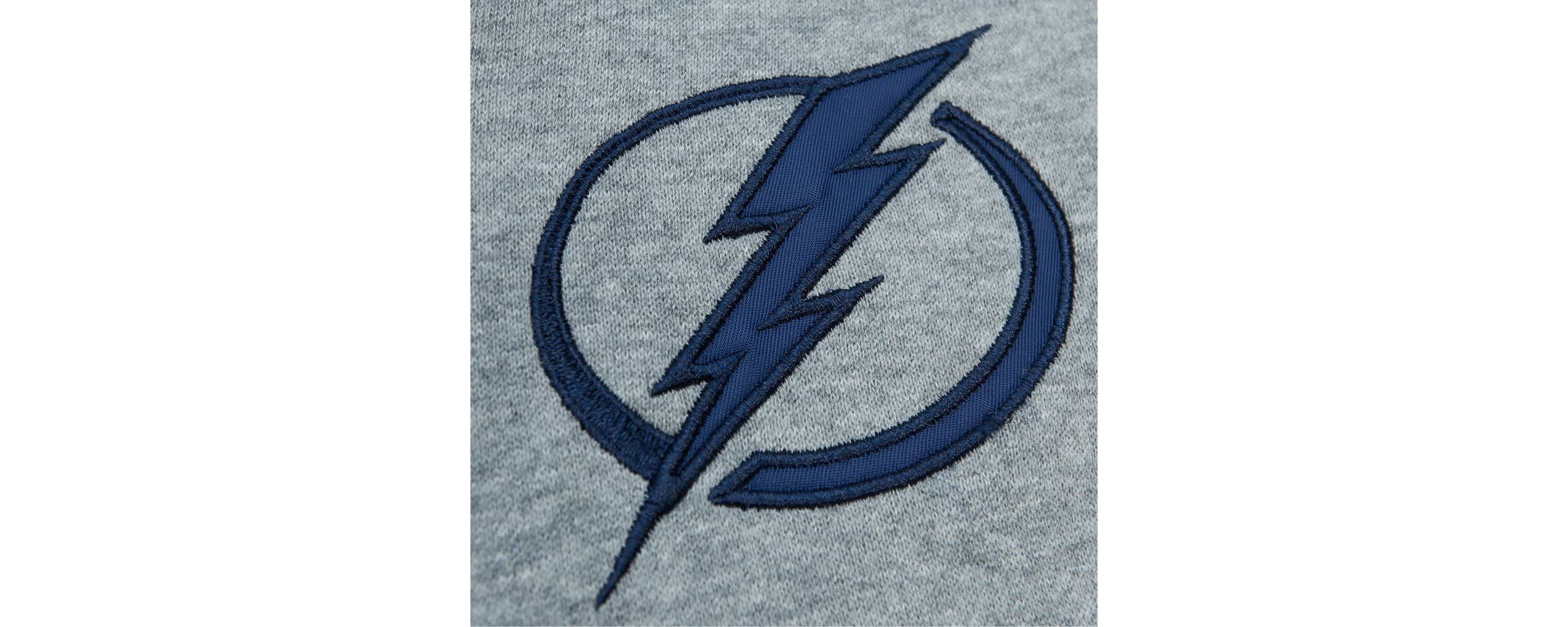 NHL Blue/Gray Tampa Bay Lightning Head Coach Pullover Hoodie