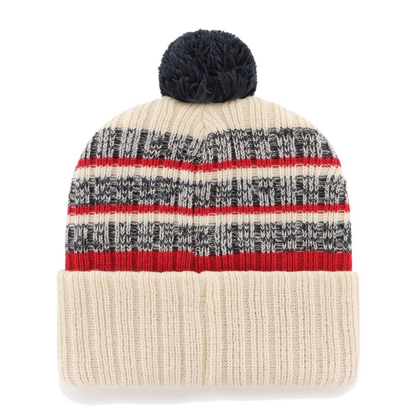 Boston Red Sox MLB Boston Sox Tavern Cuffed Knit Hat with Pom