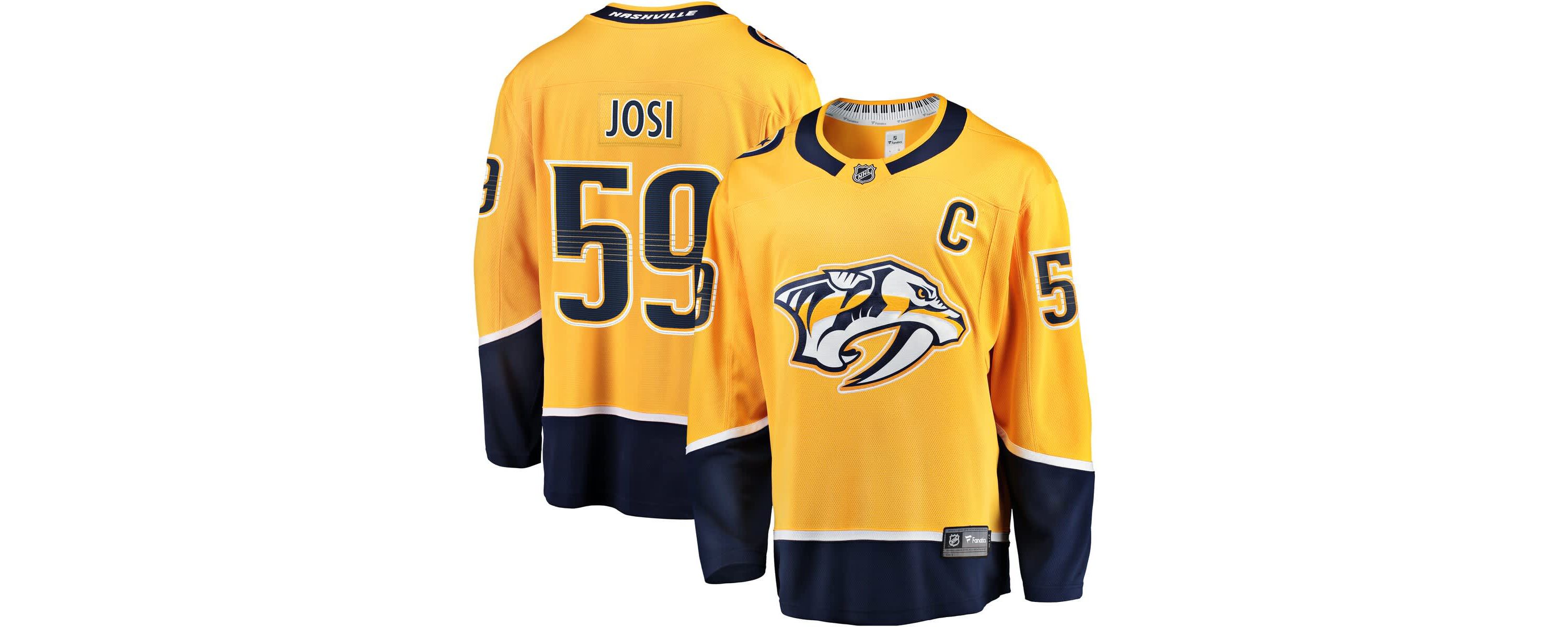 NHL Fanatics Roman Josi Nashville Predators Home Breakaway Jersey
