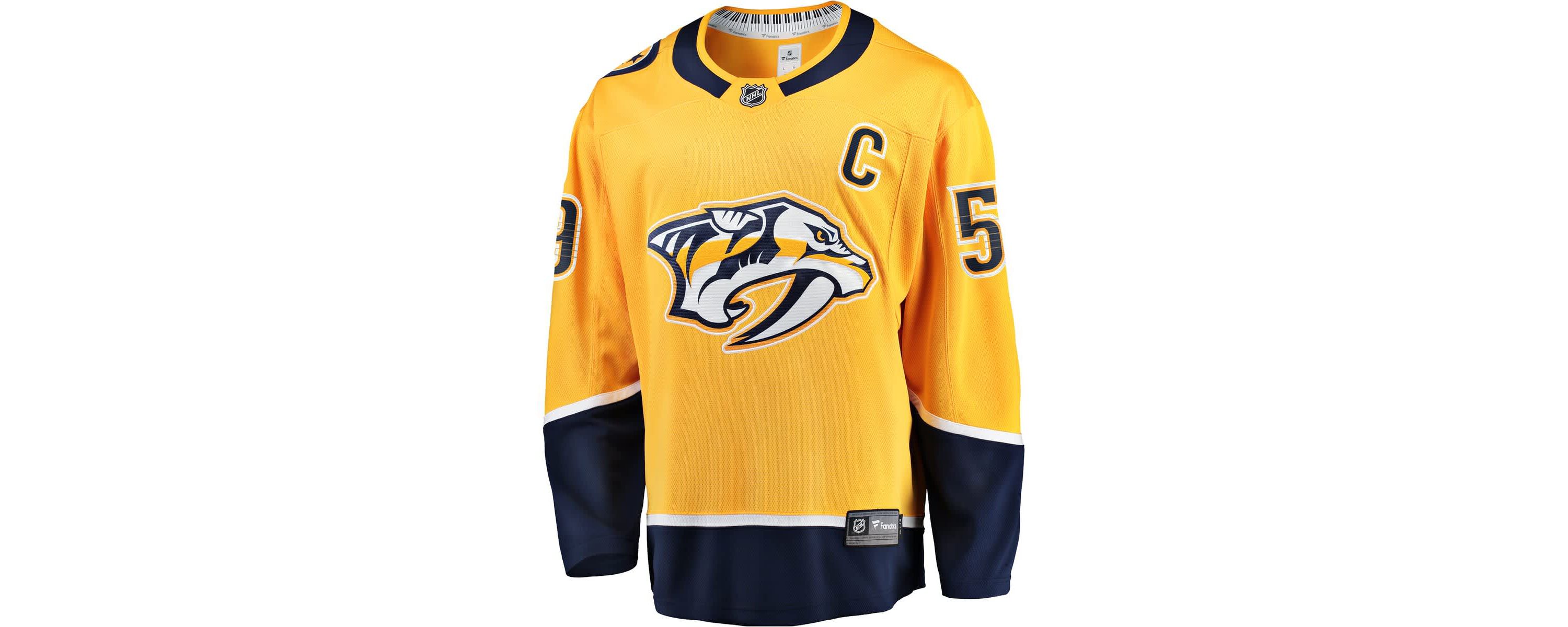 NHL Fanatics Roman Josi Nashville Predators Home Breakaway Jersey