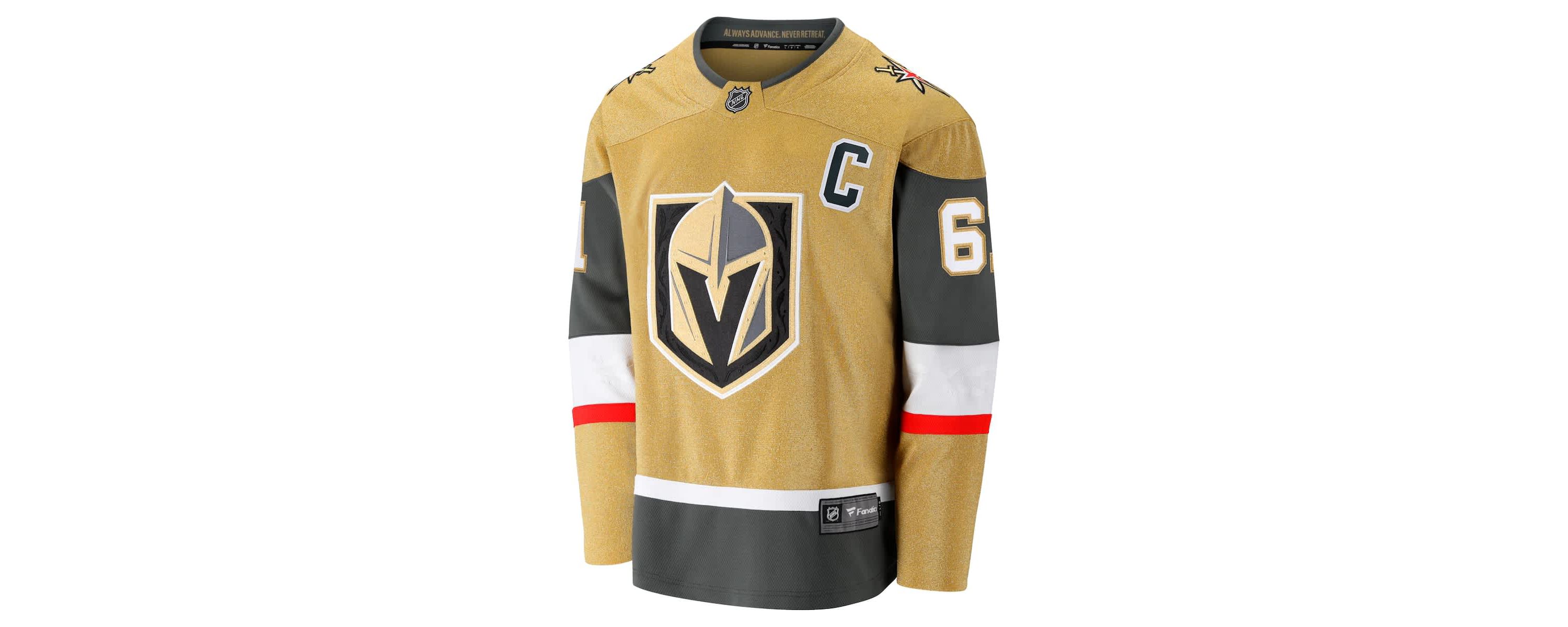 NHL Fanatics Mark Vegas Golden Knights Home Breakaway Jersey