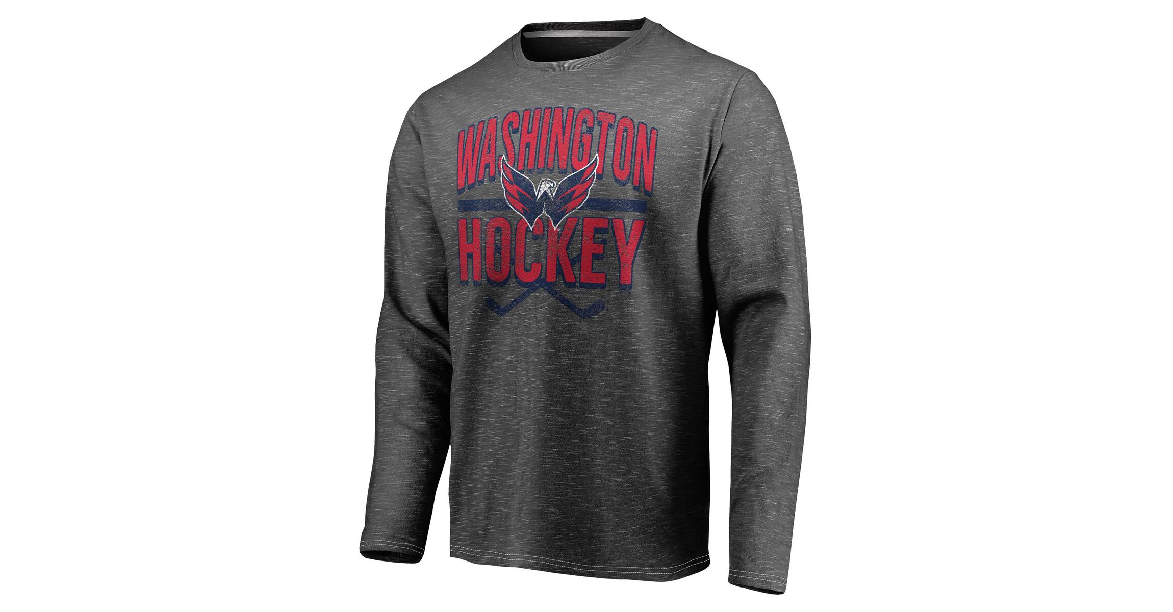 NHL Fanatics Washington Capitals Iced Out Long Sleeve T-Shirt