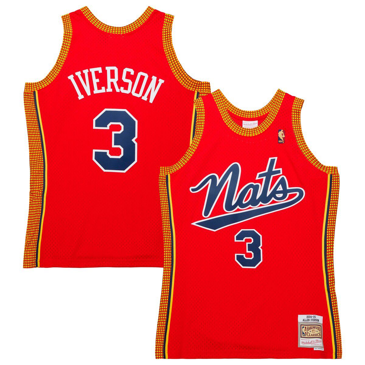 NBA Allen Iverson Philadelphia 76ers 2004/05 Hardwood Classics Swingman Jersey
