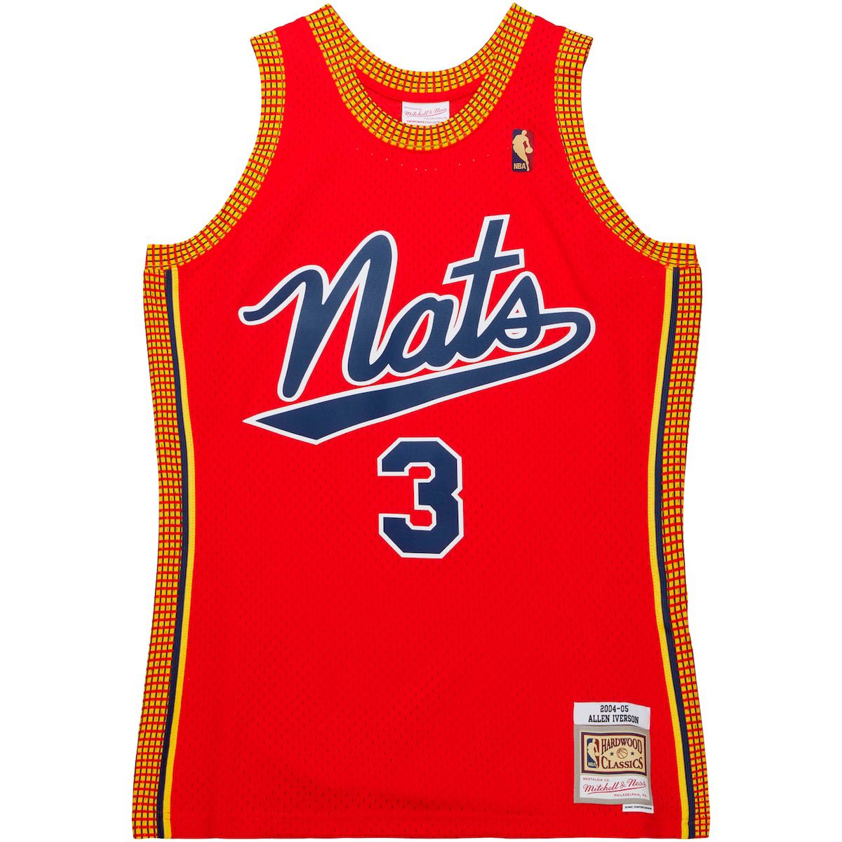 NBA Allen Iverson Philadelphia 76ers 2004/05 Hardwood Classics Swingman Jersey