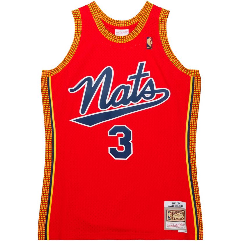 NBA Allen Iverson Philadelphia 76ers 2004/05 Hardwood Classics Swingman Jersey