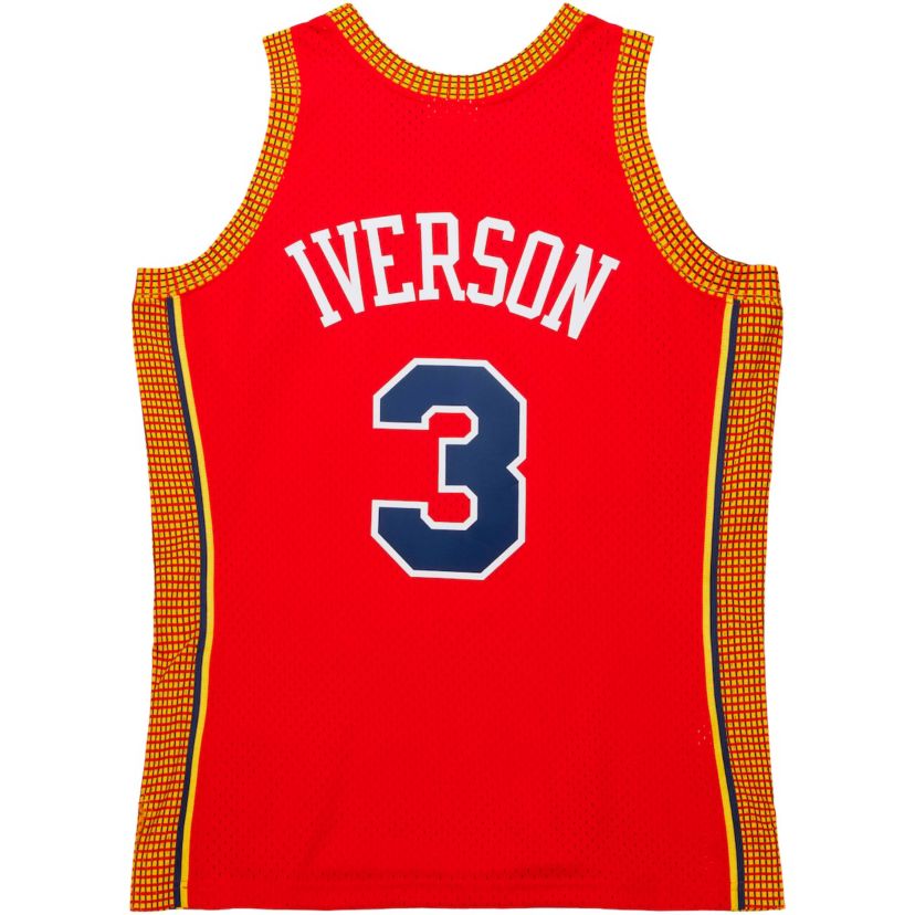 NBA Allen Iverson Philadelphia 76ers 2004/05 Hardwood Classics Swingman Jersey