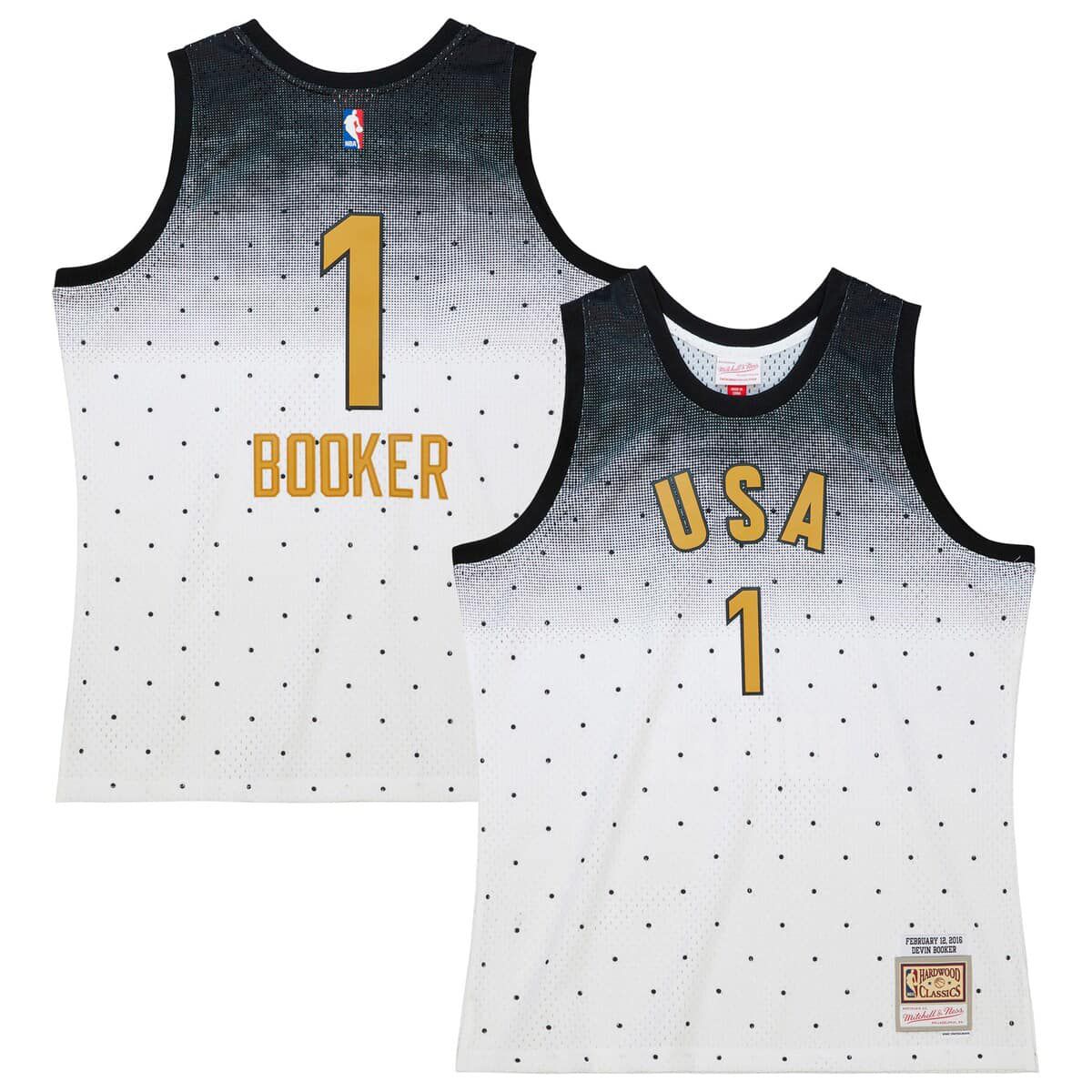 Multi-Team NBA Devin Booker 2016 NBA Rising Stars Challenge Hardwood Classics Swingman Jersey