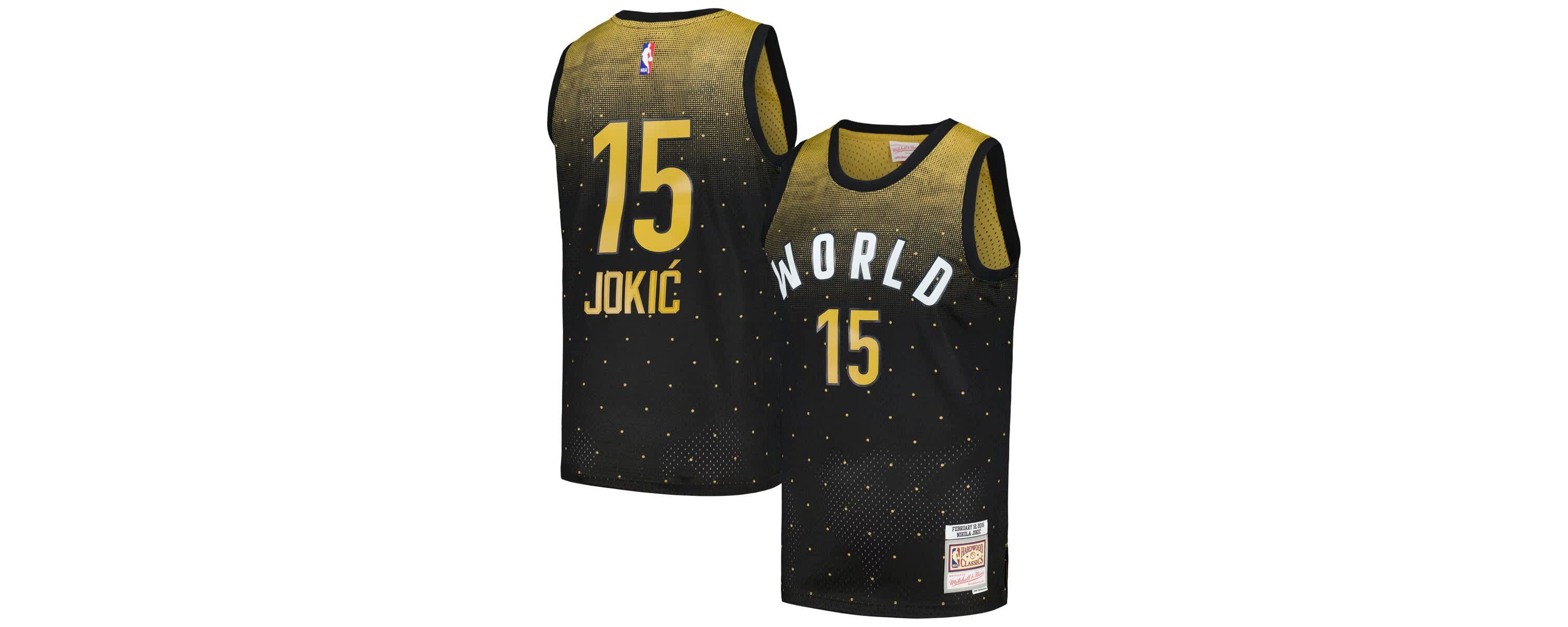 Multi-Team NBA Nikola Jokic 2016 NBA Rising Stars Challenge Hardwood Classics Swingman Jersey