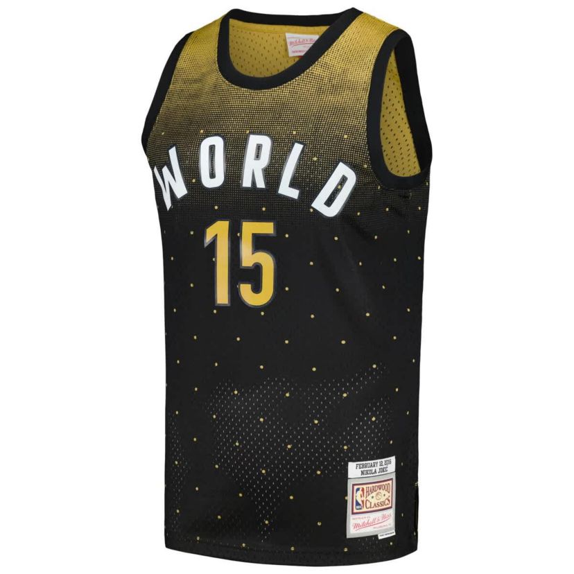 Multi-Team NBA Nikola Jokic 2016 NBA Rising Stars Challenge Hardwood Classics Swingman Jersey