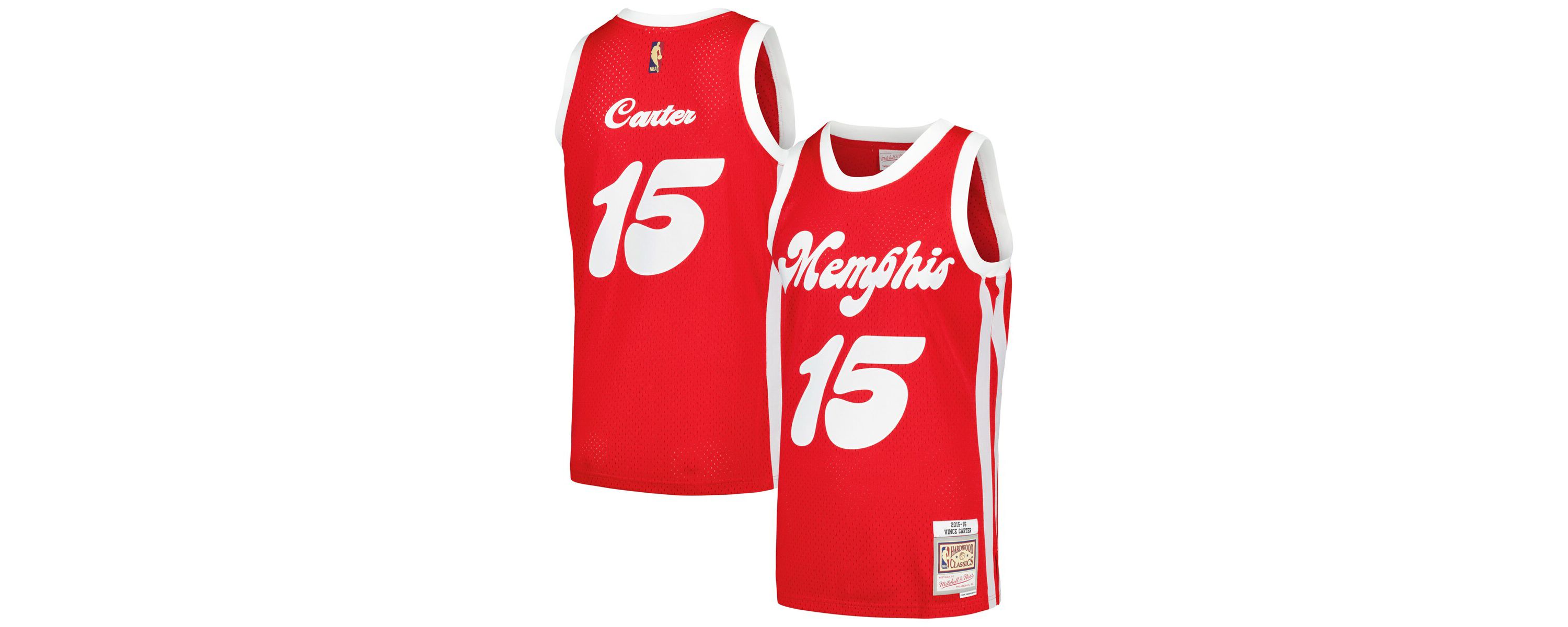 NBA Vince Carter Memphis Grizzlies 2015/16 Hardwood Classics Swingman Jersey