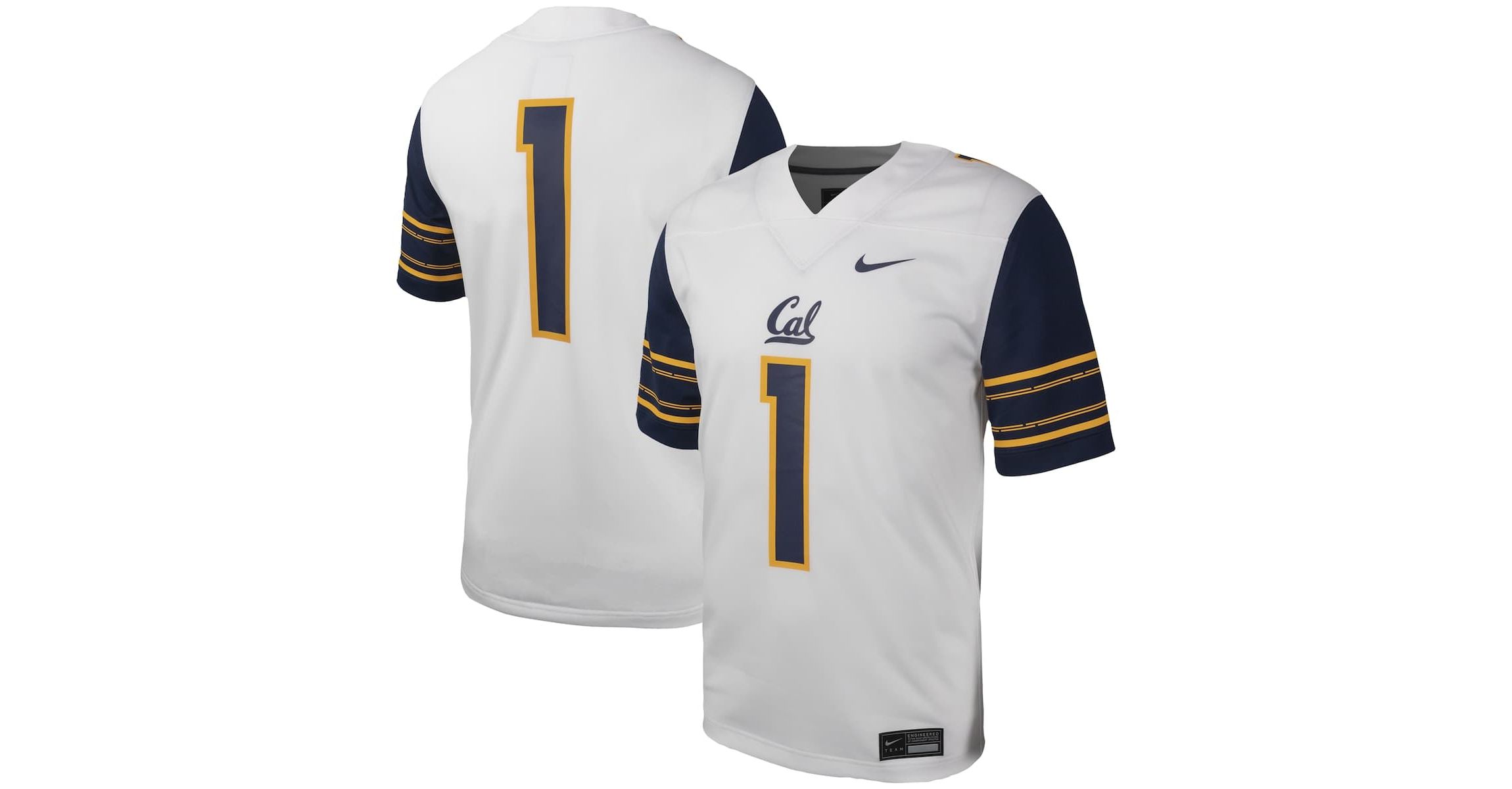 California Golden Bears NCAA Nike #1 Cal Bears Untouchable Football Replica Jersey