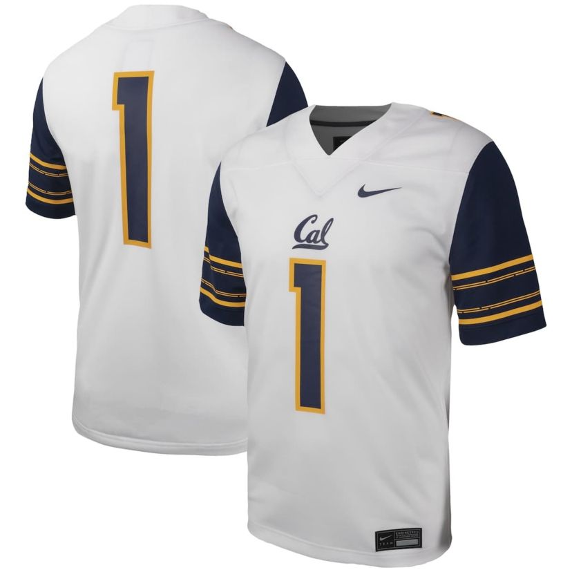 California Golden Bears NCAA Nike #1 Cal Bears Untouchable Football Replica Jersey