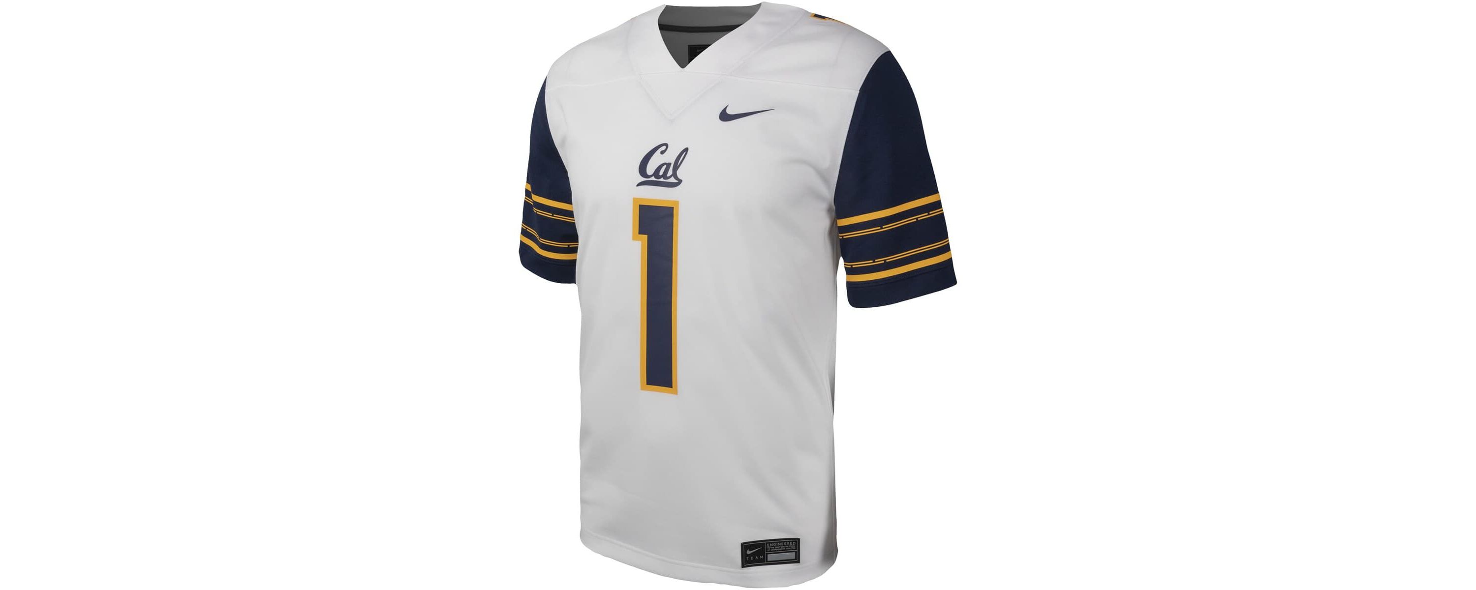 California Golden Bears NCAA Nike #1 Cal Bears Untouchable Football Replica Jersey
