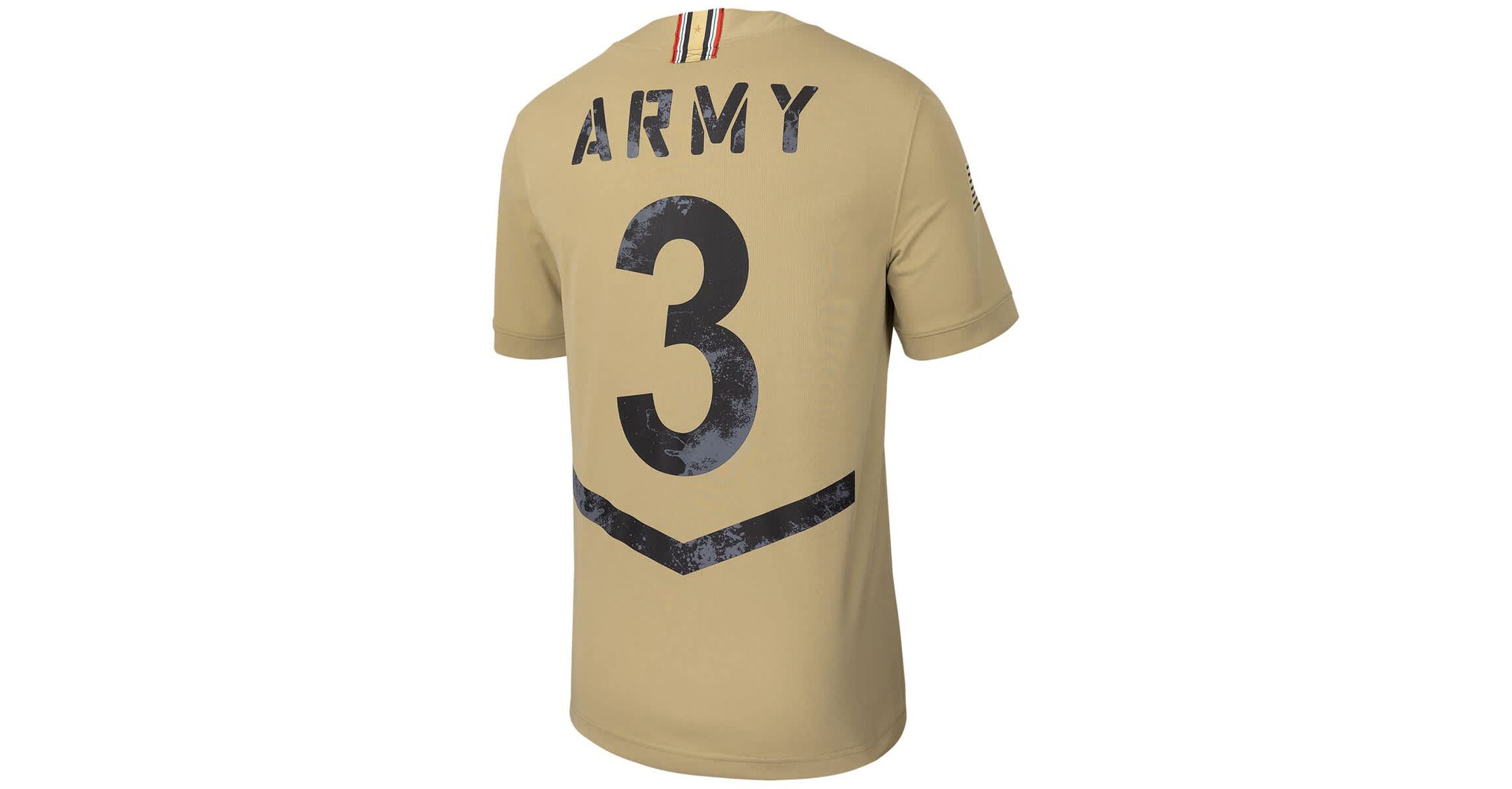 Army Black Knights NCAA Nike #3 Army Knights 2023 Rivalry Collection Untouchable Football Replica Jersey