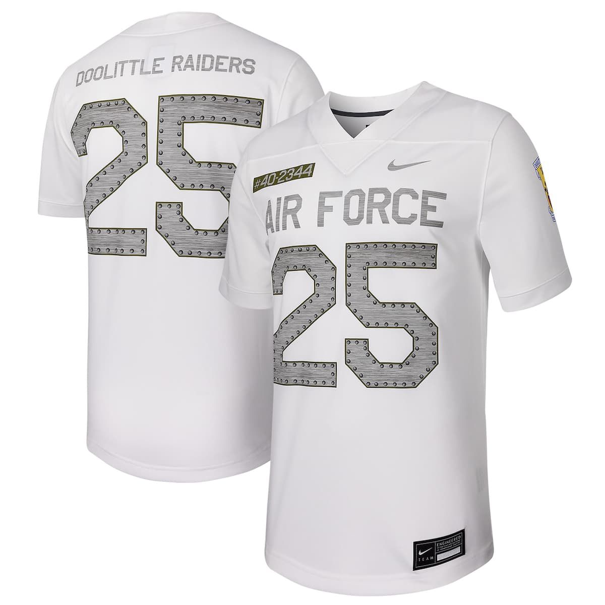 NCAA Nike #25 Air Force Falcons Untouchable Football Replica Jersey