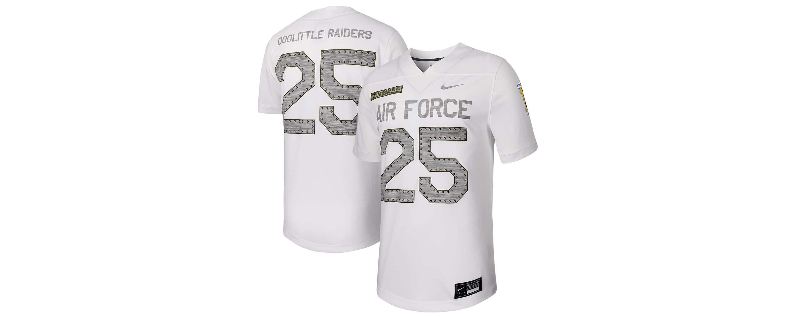 NCAA Nike #25 Air Force Falcons Untouchable Football Replica Jersey