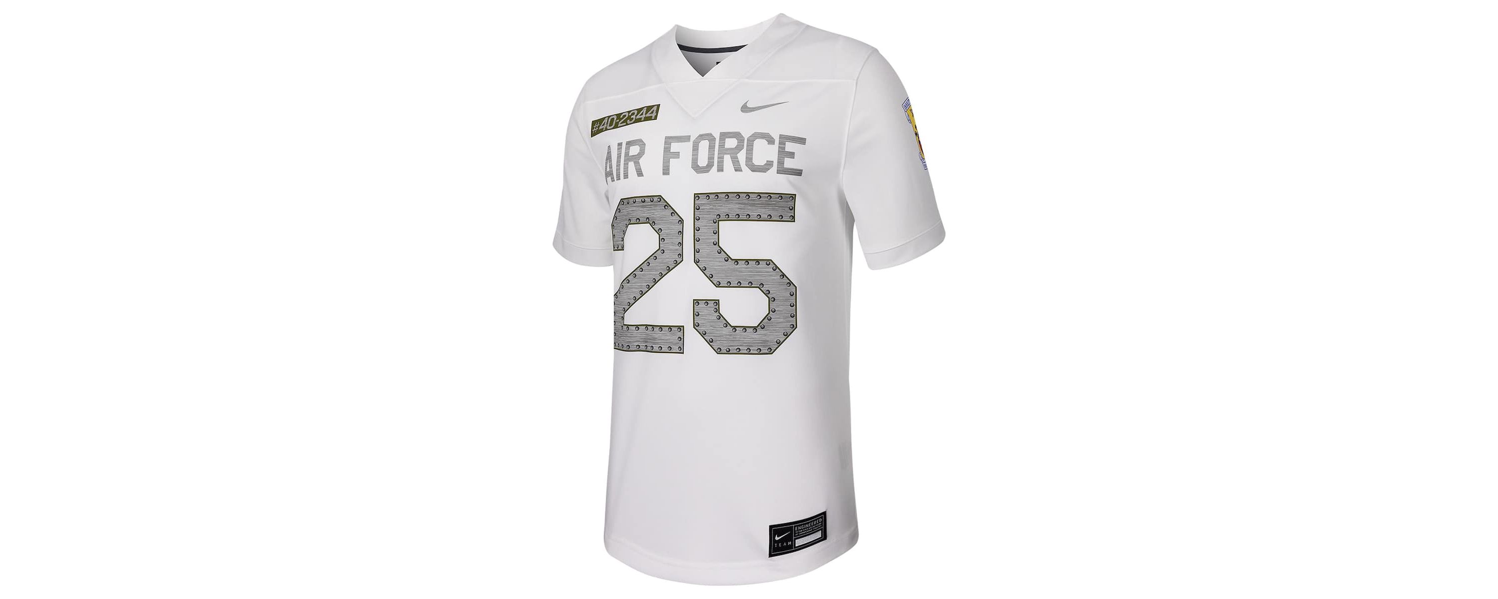 NCAA Nike #25 Air Force Falcons Untouchable Football Replica Jersey