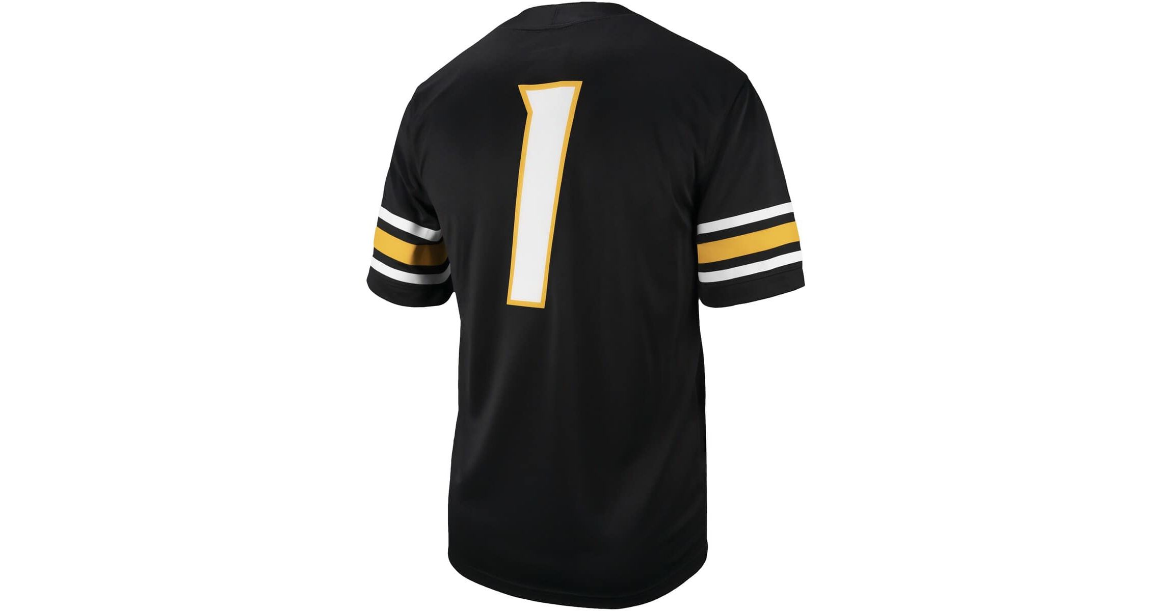 NCAA Nike #1 Missouri Tigers Untouchable Football Replica Jersey