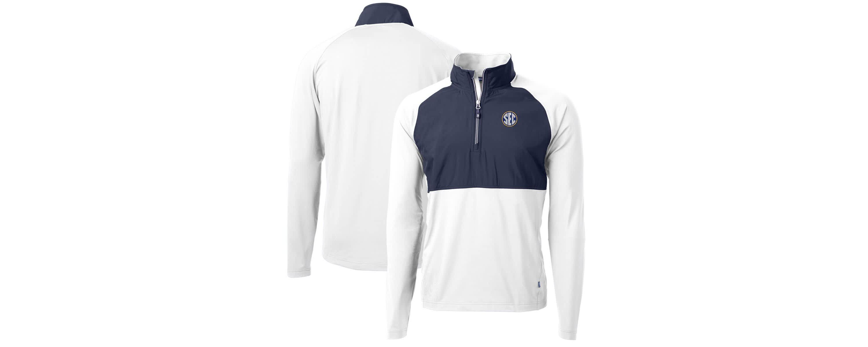 NCAA SEC Gear Adapt Eco Knit Hybrid Recycled Quarter-Zip Pullover Top