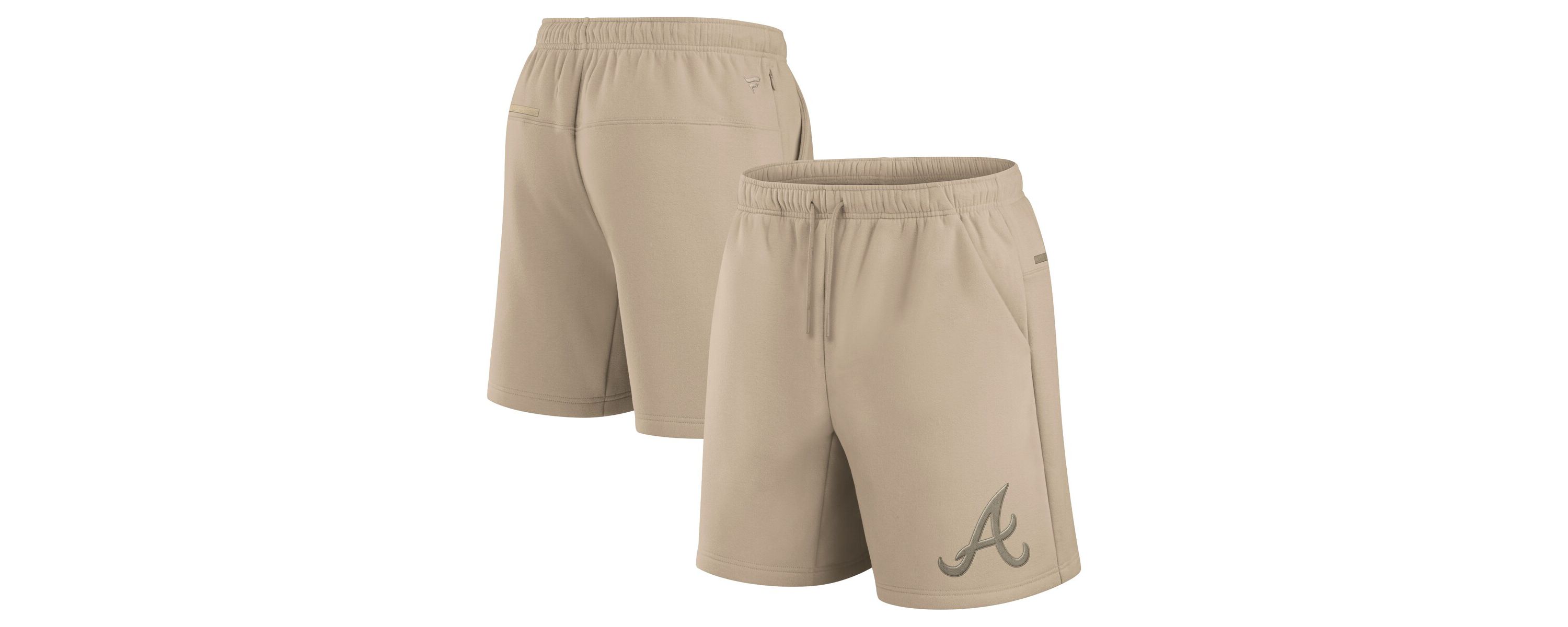 MLB Unisex Fanatics Atlanta Braves Elements Super Soft Fleece Shorts