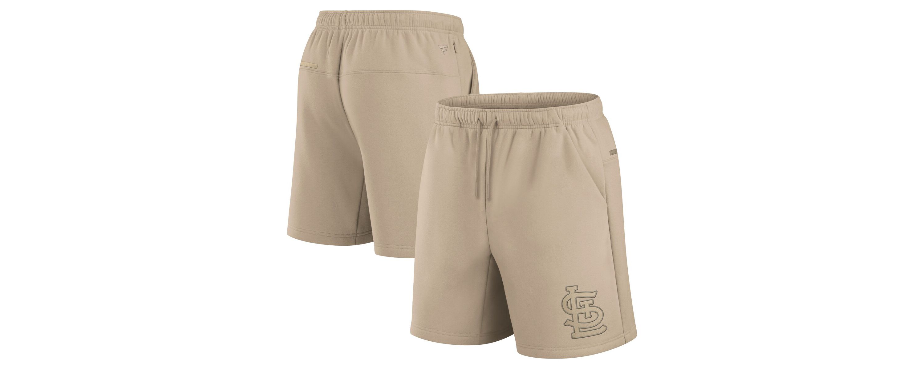 MLB Unisex Fanatics St. Louis Cardinals Elements Super Soft Fleece Shorts