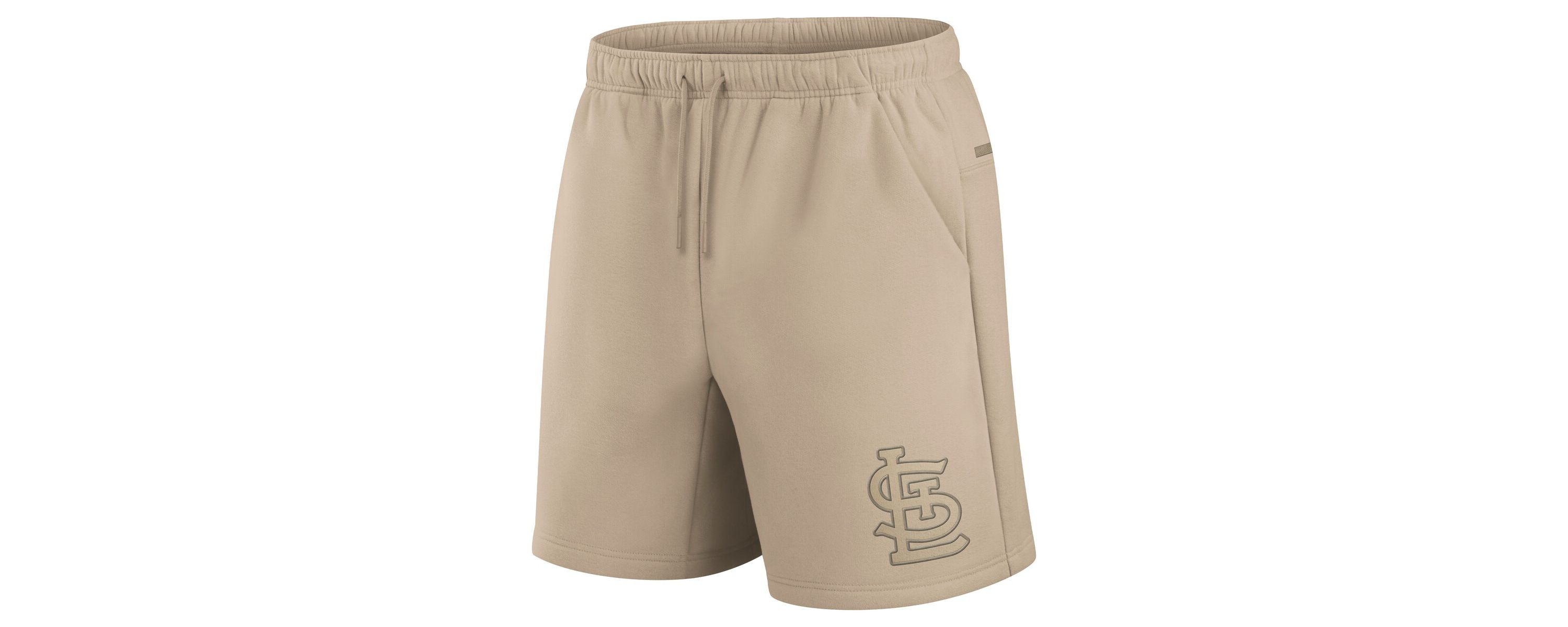 MLB Unisex Fanatics St. Louis Cardinals Elements Super Soft Fleece Shorts