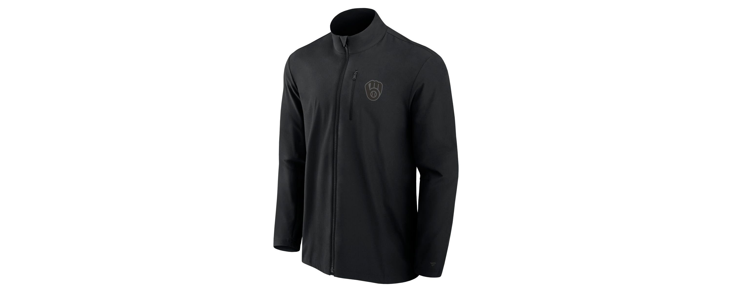 MLB Fanatics Milwaukee Brewers Front Office Micro Tonal Full-Zip Jacket